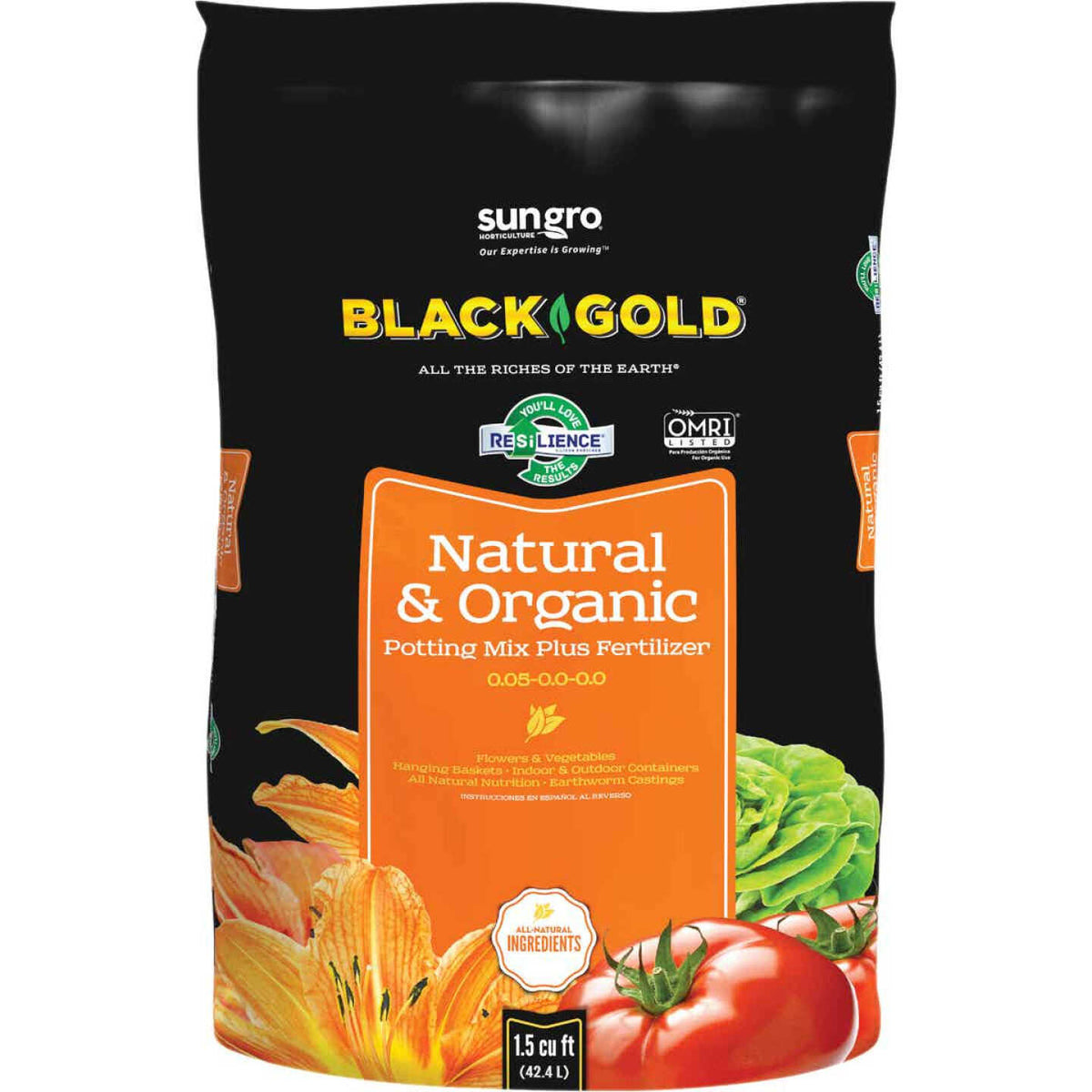 Black Gold Natural &amp;Organic potting soil
